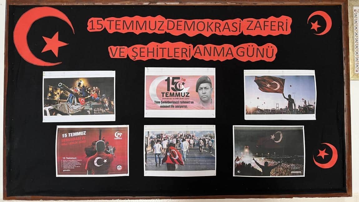 15 Temmuz Şehitleri Anma, Demokrasi Ve Milli Birlik Günü